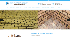 Desktop Screenshot of bhavanirefractory.com